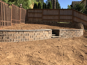 Retaining Walls, Oregon City, OR