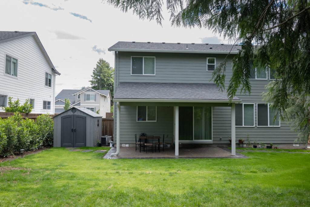 A Portland, OR Backyard Project Drainage, Cover and Privacy Done Right