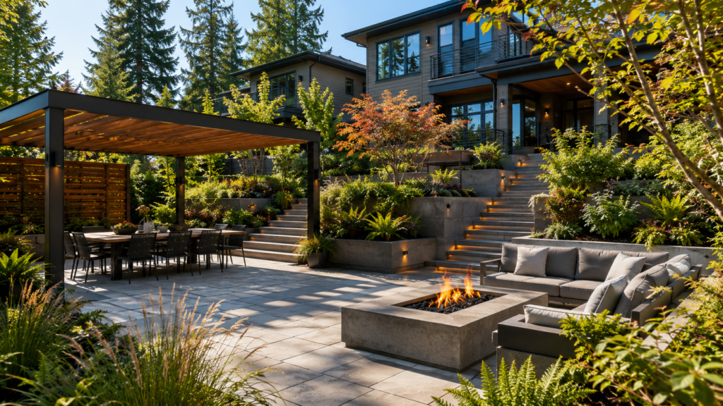 Modern Landscape Design Trends Popular in Lake Oswego, OR