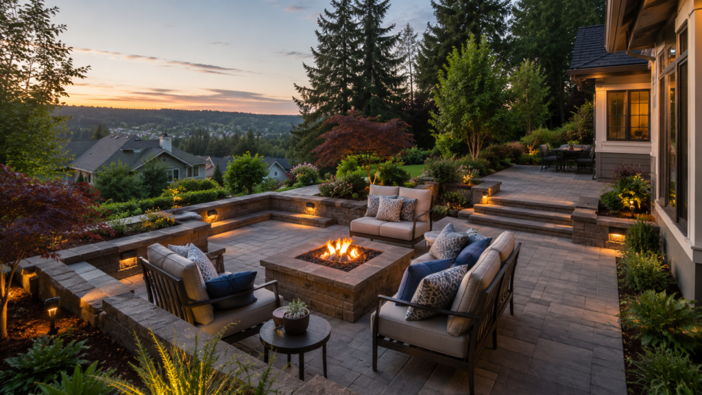 Paver Patios and Fire Pits in West Linn, OR